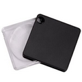 Slide Out Mini Plastic Magnifier w/ Square Black Case